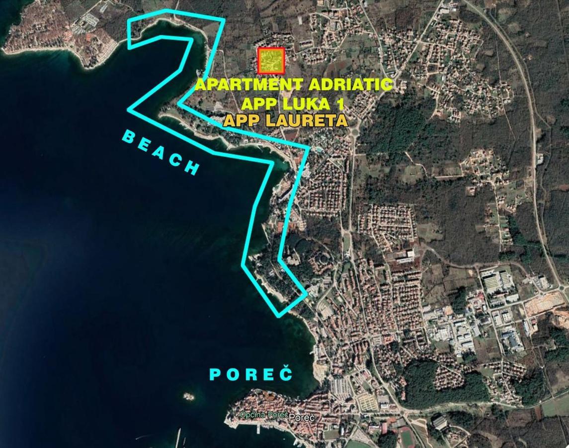 Apartment Laureta Porec Luaran gambar